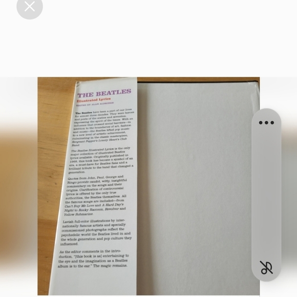 The Beatles Lyrics Hardcover Book & Bonus Beatles Pop up Book - Picture 8 of 16